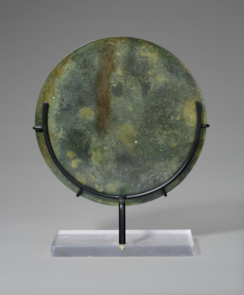 中國 三國/西晉 龍鳳紋銅鏡  CHINA, THREE KINGDOMS-WESTERN JIN DYNASTY (AD 220-316) - 图2