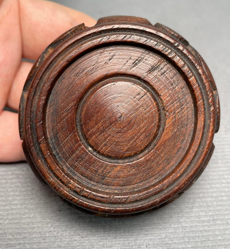 清 红木、硬木底座一套八件 - 图30