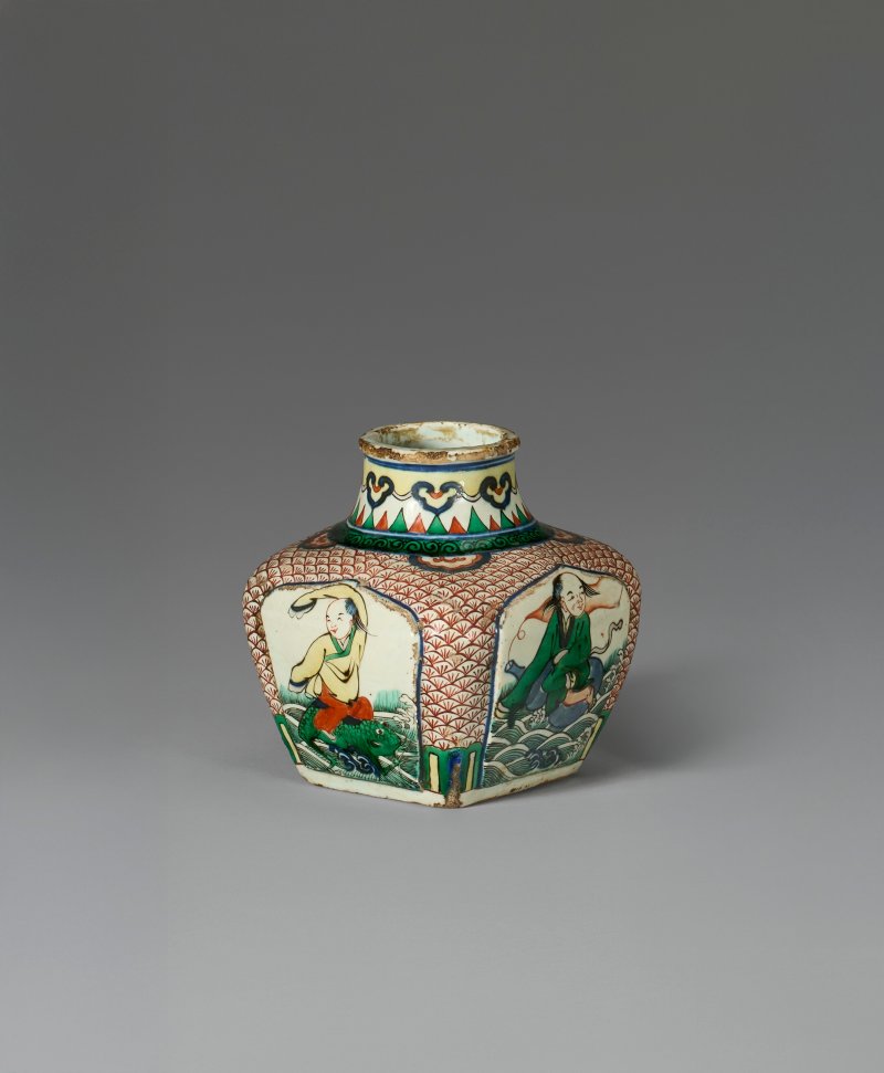 中國 清 彩釉瑞獅擺件三件  CHINA, QING DYNASTY (1644-1911) - 图3