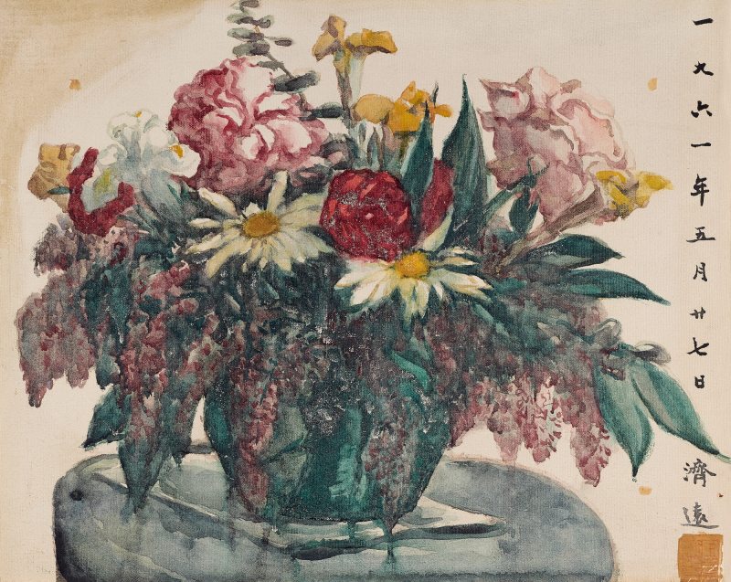 1961年作 花繁锦簇