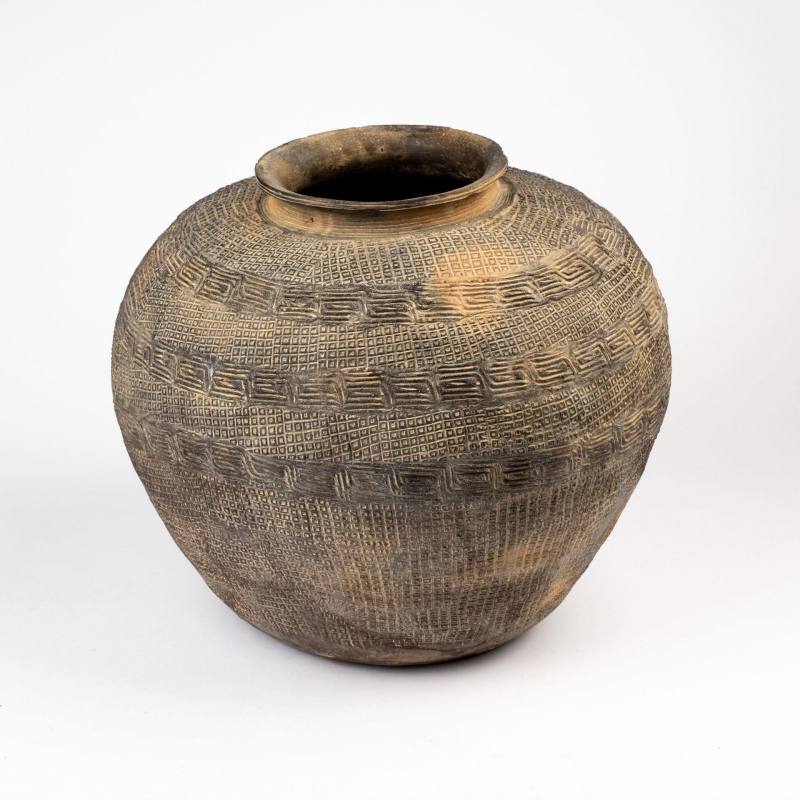    西周 印紋硬陶壺 - 图3