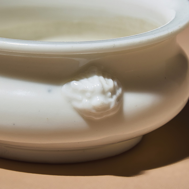 清早中期 德化白瓷雙輔首耳小香爐兩具 | Two Chinese Blanc-de-Chine Porcelain Incense Burners, 17th-18th Century - 图3