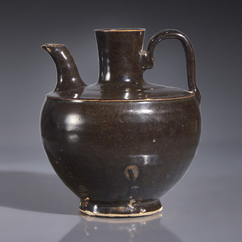 北宋 黑釉執壺 | A Chinese Black Glazed Ewer, Northern Song Dynasty - 图2
