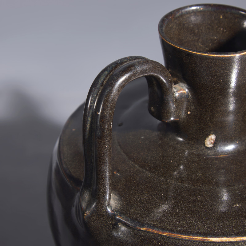 北宋 黑釉執壺 | A Chinese Black Glazed Ewer, Northern Song Dynasty - 图3