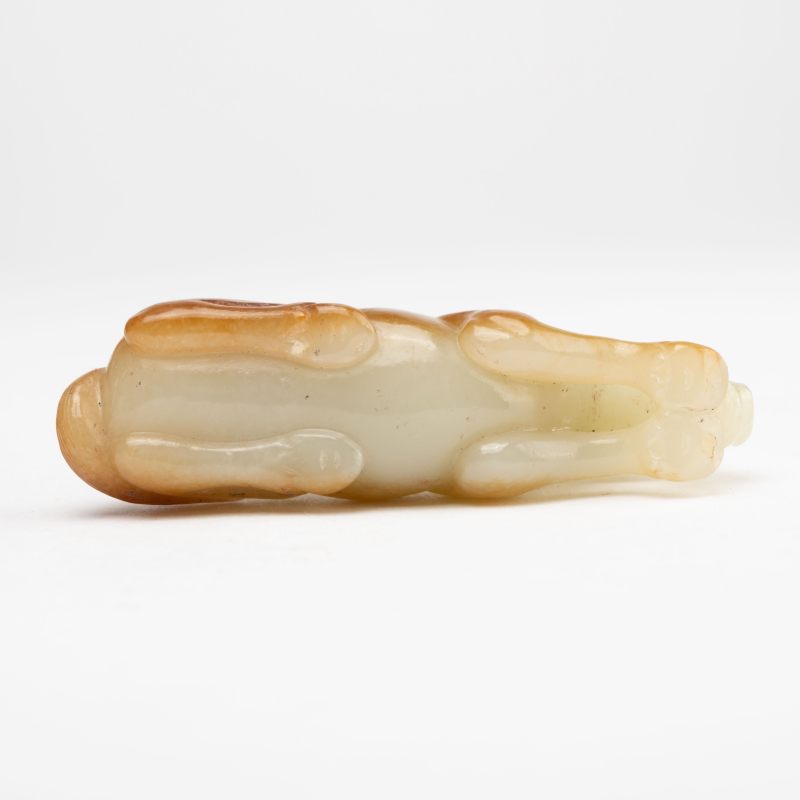    明 白玉紅沁臥馬 - 图7