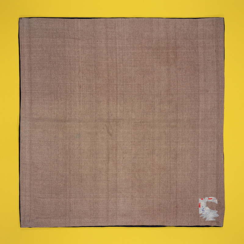 清嘉慶 拉鎖綉三品文官孔雀補子 | A Chinese Embroidered Silk 'Mandarin Duck' Rank Badge, Jiaqing Period - 图2