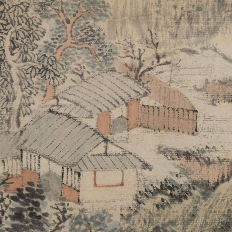    清 戴醇士巻軸 - 图7