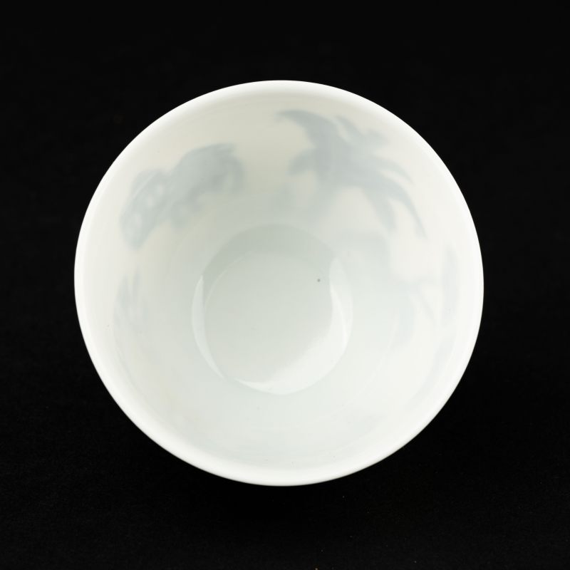    清康熙 青花人物紋杯 - 图5