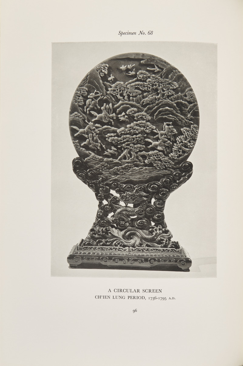 樂提1939-1940年編著《George Vetlesen夫人藏中國玉器》一套三冊 | Chinese Jade Carvings in the Collection of Mrs. George Vetlesen, 1939-1940. 3 volumes, compiled by Stanley Charles Nott, Author's copy. —... - 图6
