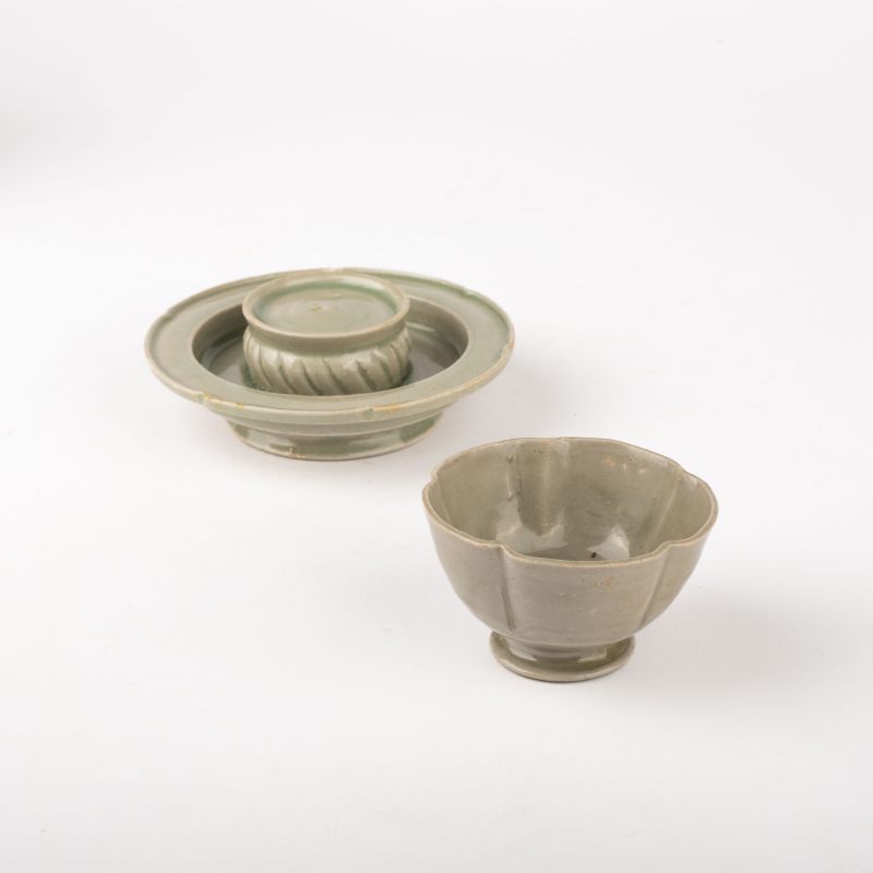    宋 影青青磁盞托 - 图5