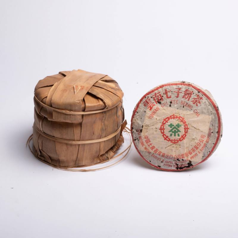    90年代中國進出口公司七子茶 - 图1
