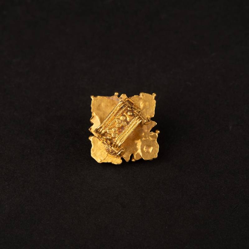   宋 寶相花金扣飾 - 图4