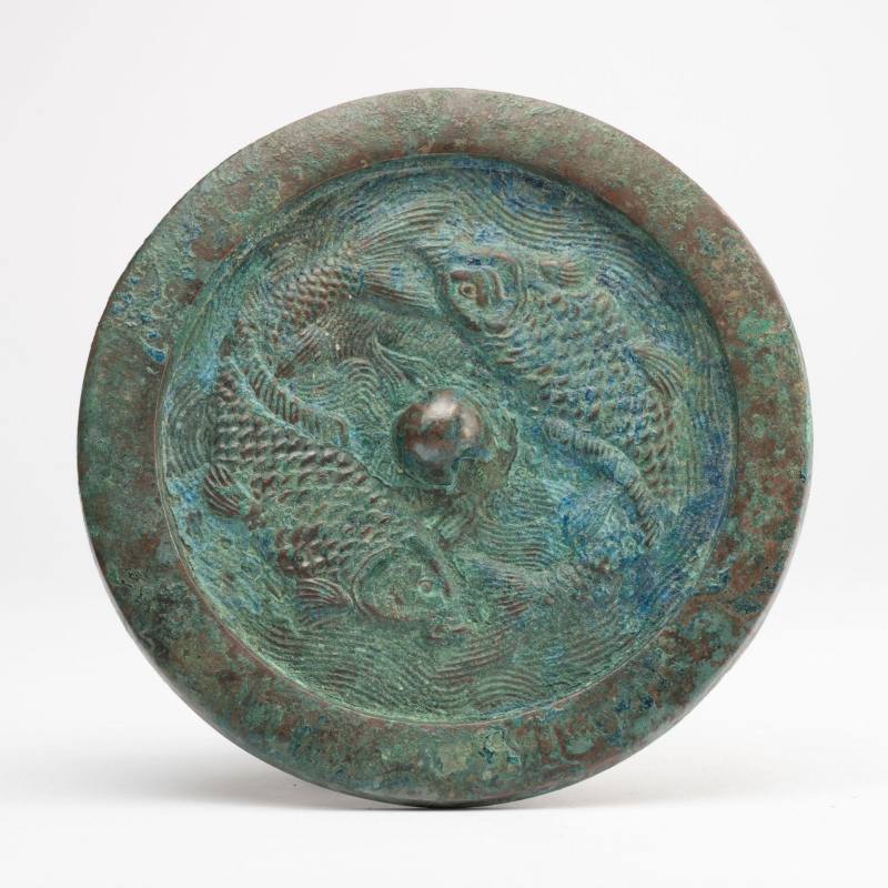    金 雙魚鏡