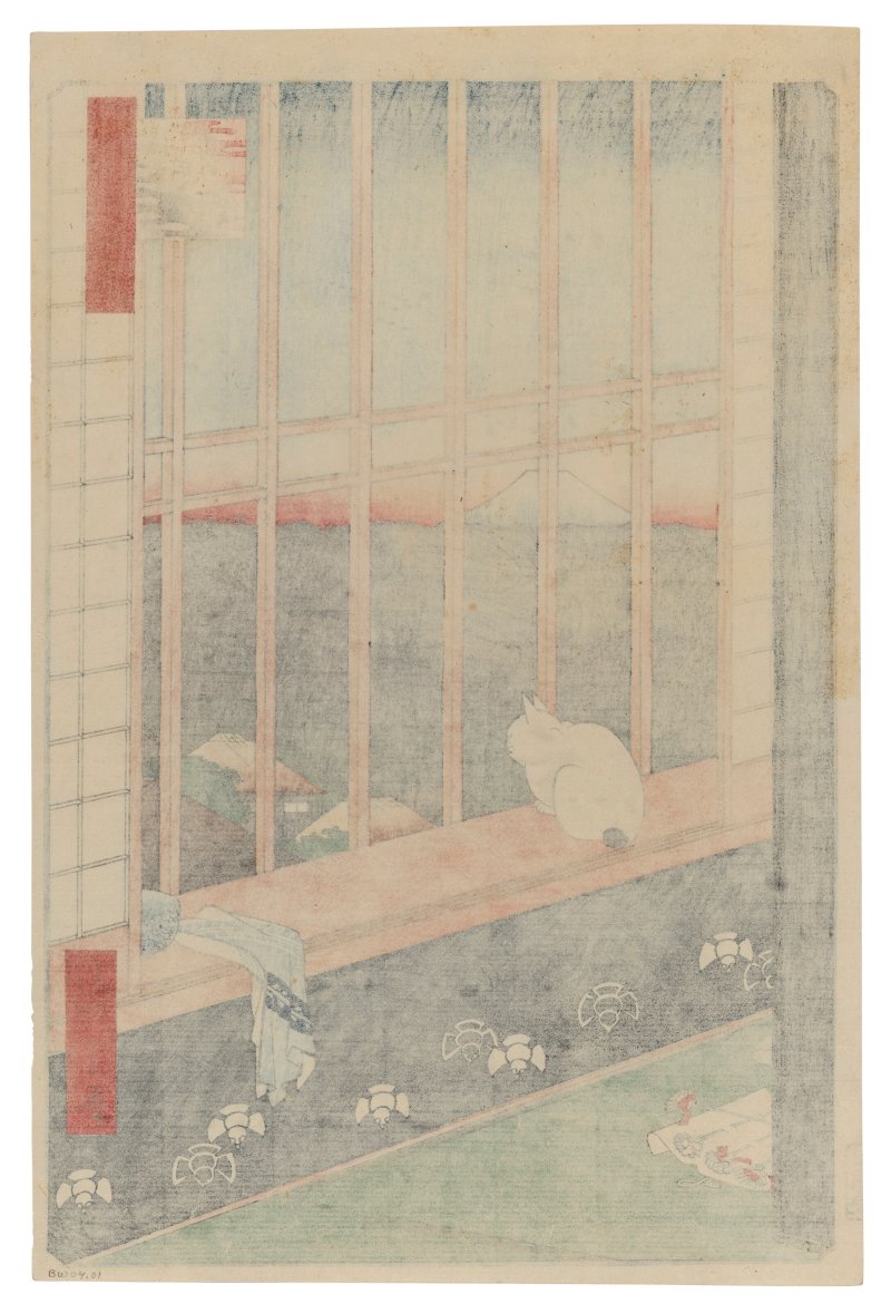 UTAGAWA HIROSHIGE (1797-1858)  Asakusa tanbo Torinomachi mode (Asakusa Ricefields and Torinomachi Festival) - 图2