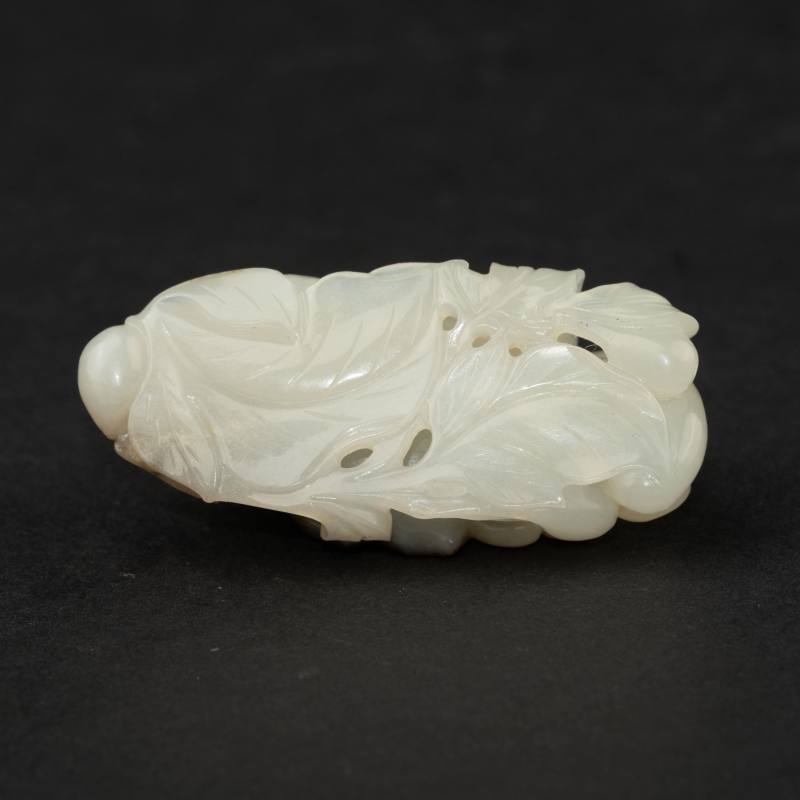    清 白玉瑞獸掛件 - 图7