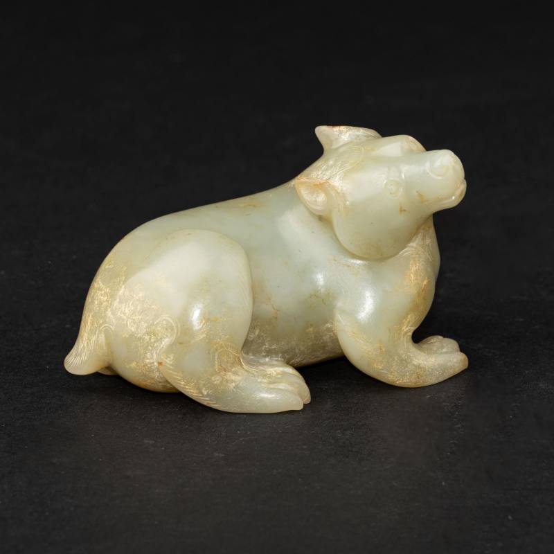    宋 白玉瑞獸