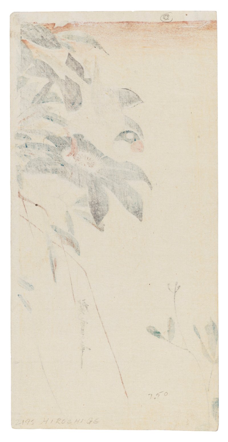 UTAGAWA HIROSHIGE (1797-1858)  A set of three bird and flower prints - 图7