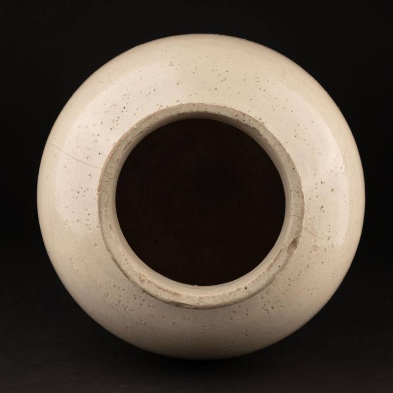    高麗 白釉燈籠壺 - 图5