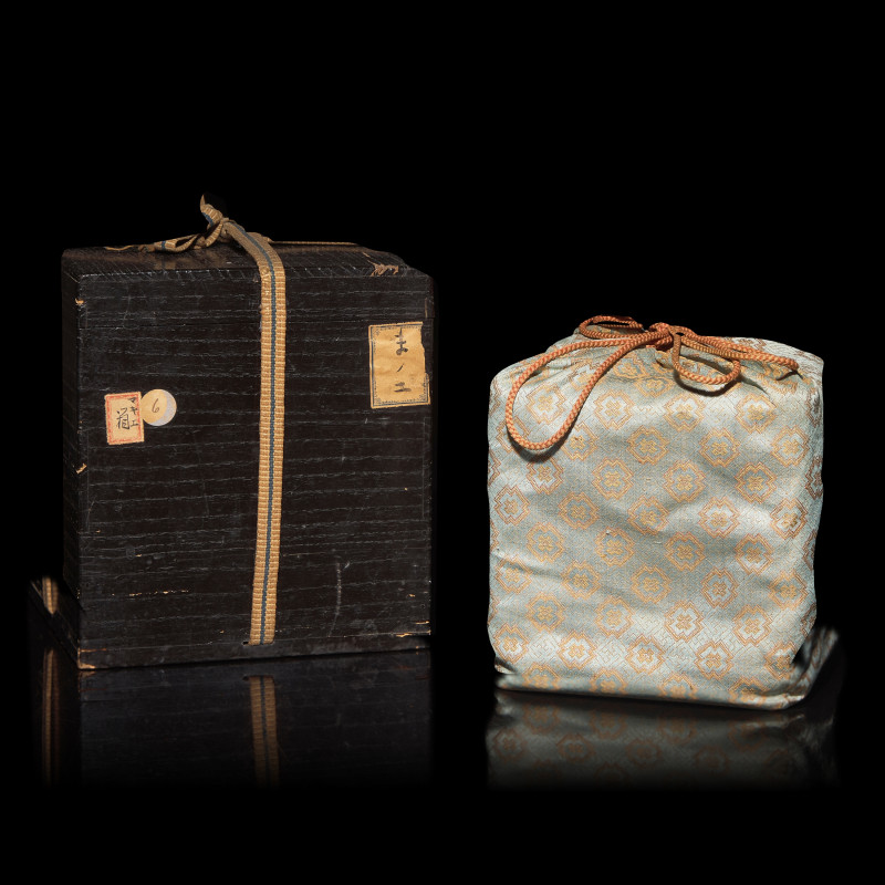 日本江戶時代 朱漆描金嵌螺鈿蓋盒 | An Unusual Japanese Lacquer Box and Cover, Edo Period, 18th/Early 19th Century - 图5