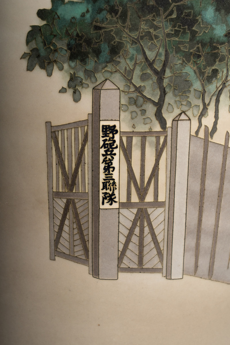 日本明治-大正時期 安藤七寶店七寶燒花瓶一對 | An Impressive Pair of Large Japanese Cloisonné Presentation Vases, Ando Jubei Studio, Late Meiji to Taisho Period - 图11