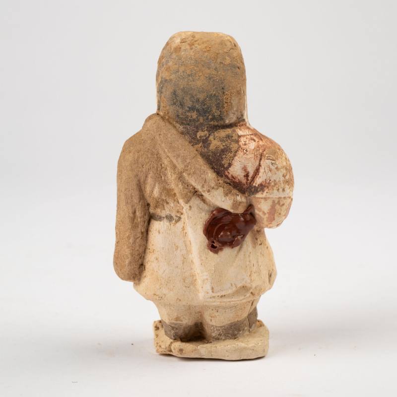    隋 彩繪侏儒像 - 图4