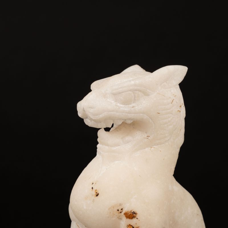   漢白玉 獅坐像 - 图6
