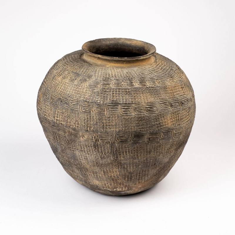    西周 印紋硬陶壺 - 图2