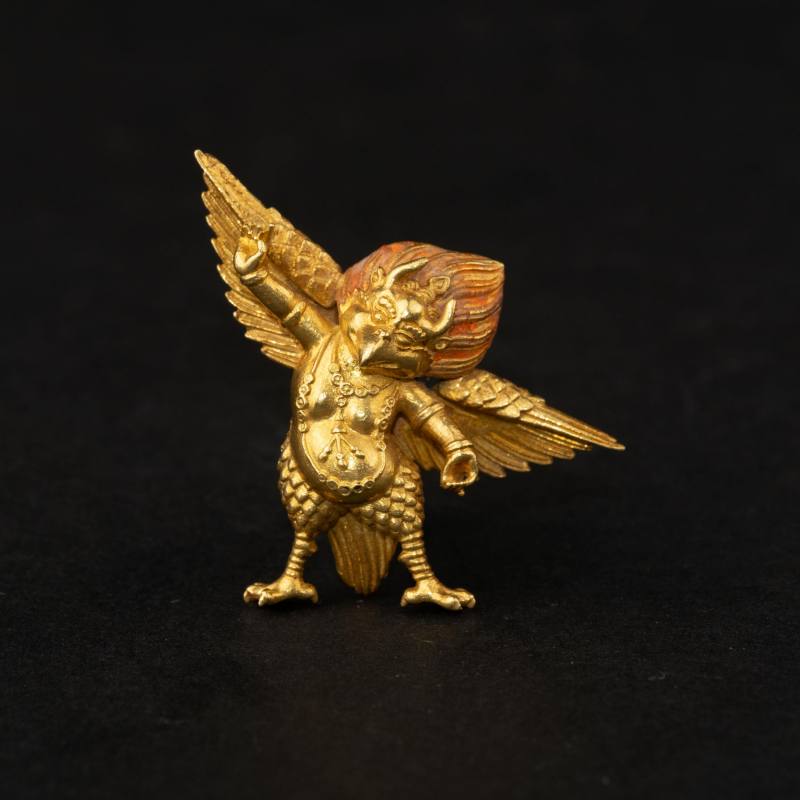    宋 金製大鵬金翅鳥 - 图2