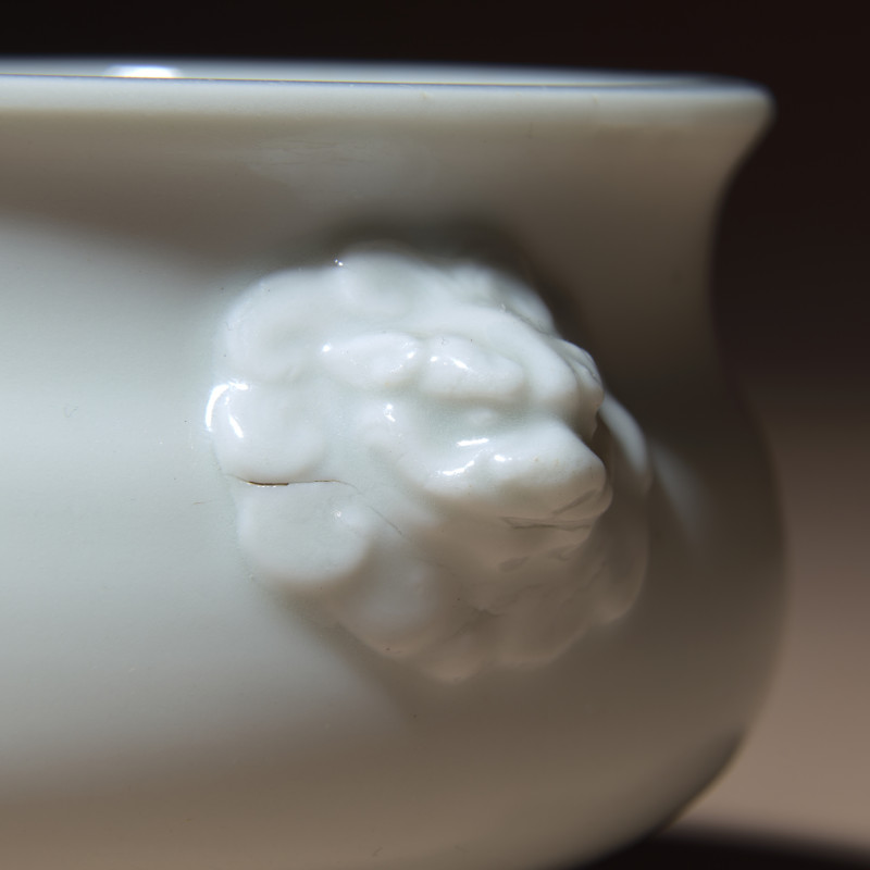 清早期 德化白瓷簋式爐 | A Chinese Blanc-de-Chine Porcelain 'Gui' Incense Burner, Mid 17th-Early 18th Century - 图3