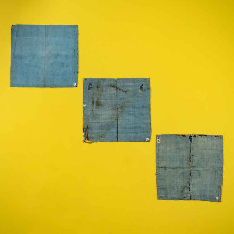 清晚期 緙絲補子三種 | Three Chinese Kesi Rank Badges, 19th Century - 图5