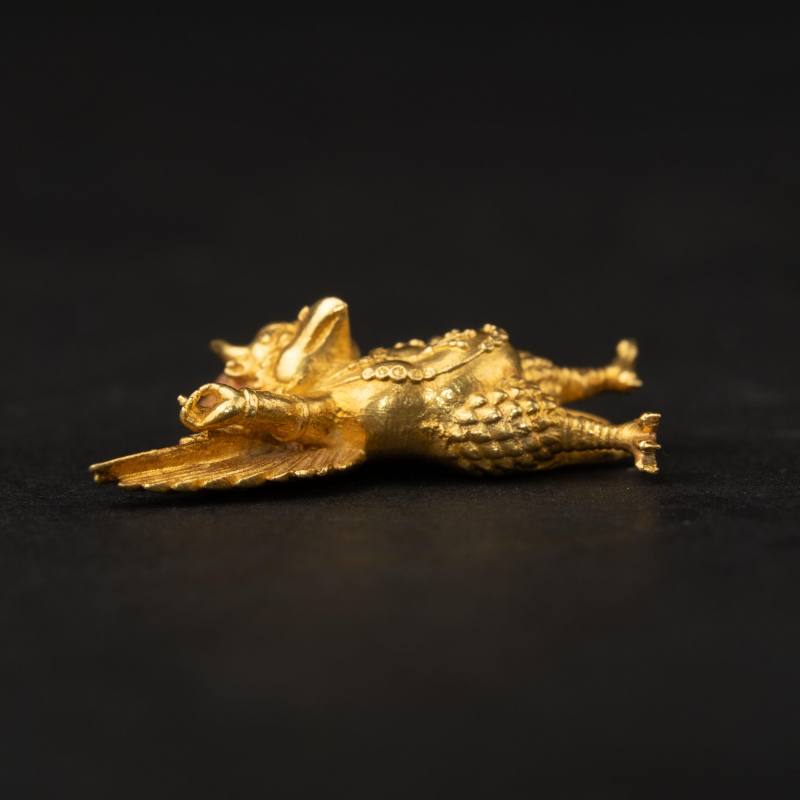    宋 金製大鵬金翅鳥 - 图4