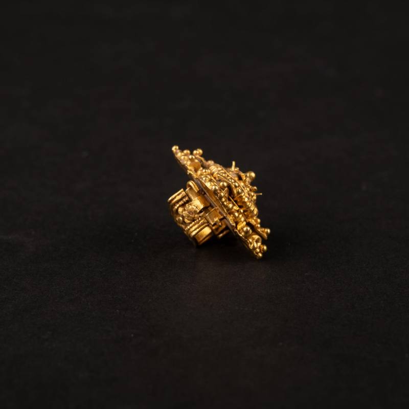    宋 寶相花金扣飾 - 图5