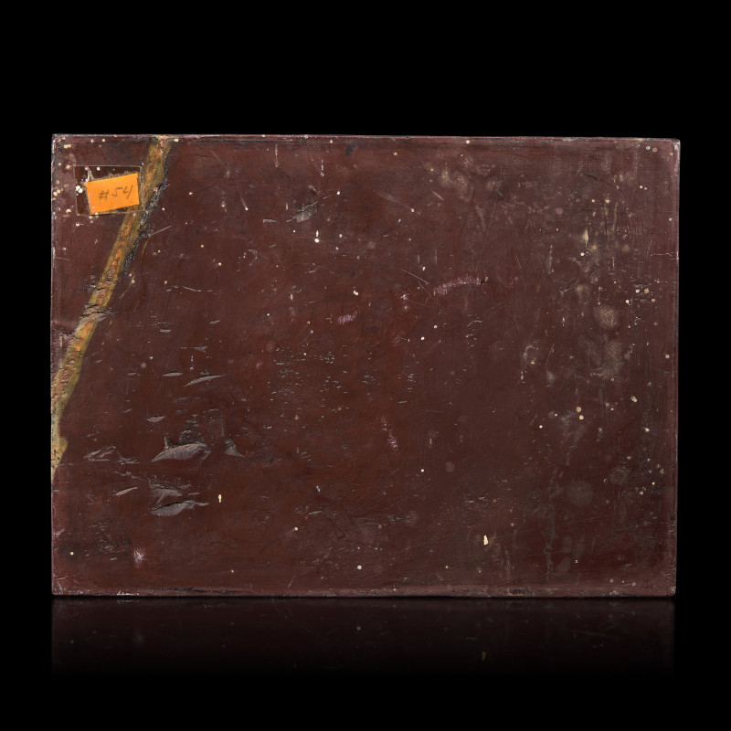 清晚期 端石雕蓬萊仙島插屏心 | A Chinese Carved Duan Stone Rectangular 'Landscape' Panel, 19th Century - 图2