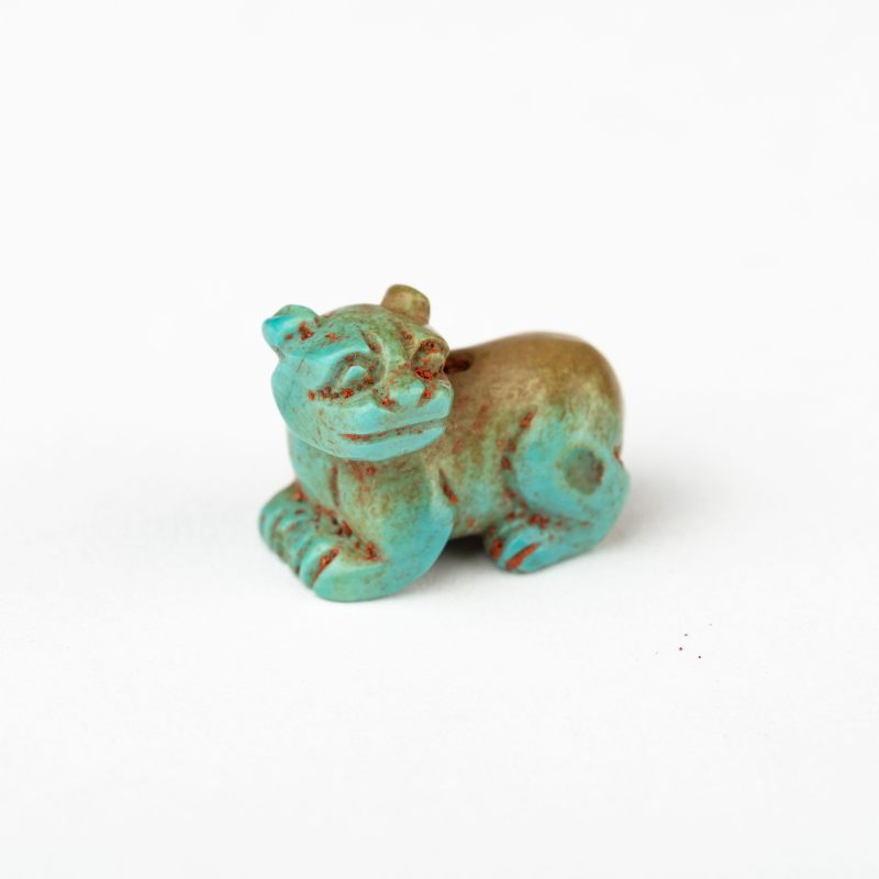    六朝 綠松石瑞獸 - 图1