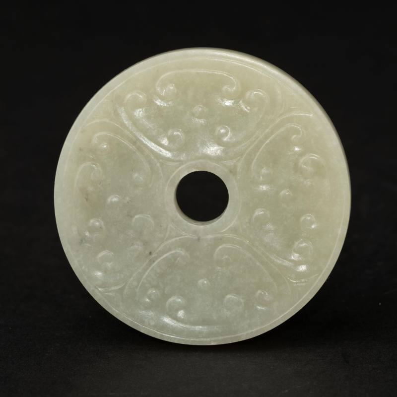    明 龍紋玉璧 - 图2