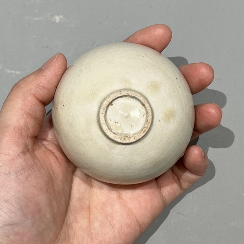 明代 白釉杯 - 图8