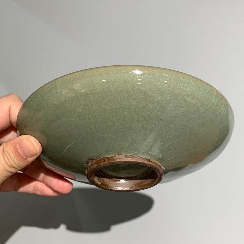 明代 河南青瓷盘 - 图8