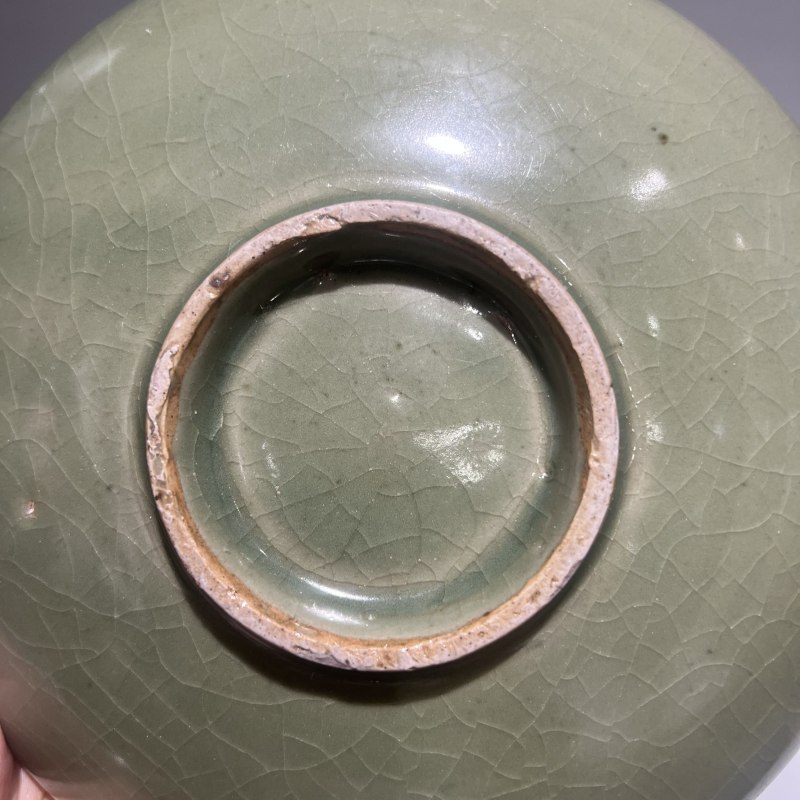明代 河南青瓷盘 - 图7