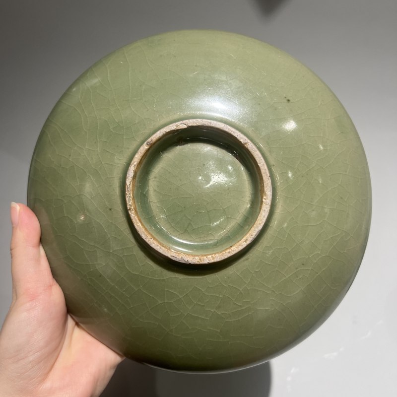 明代 河南青瓷盘 - 图8