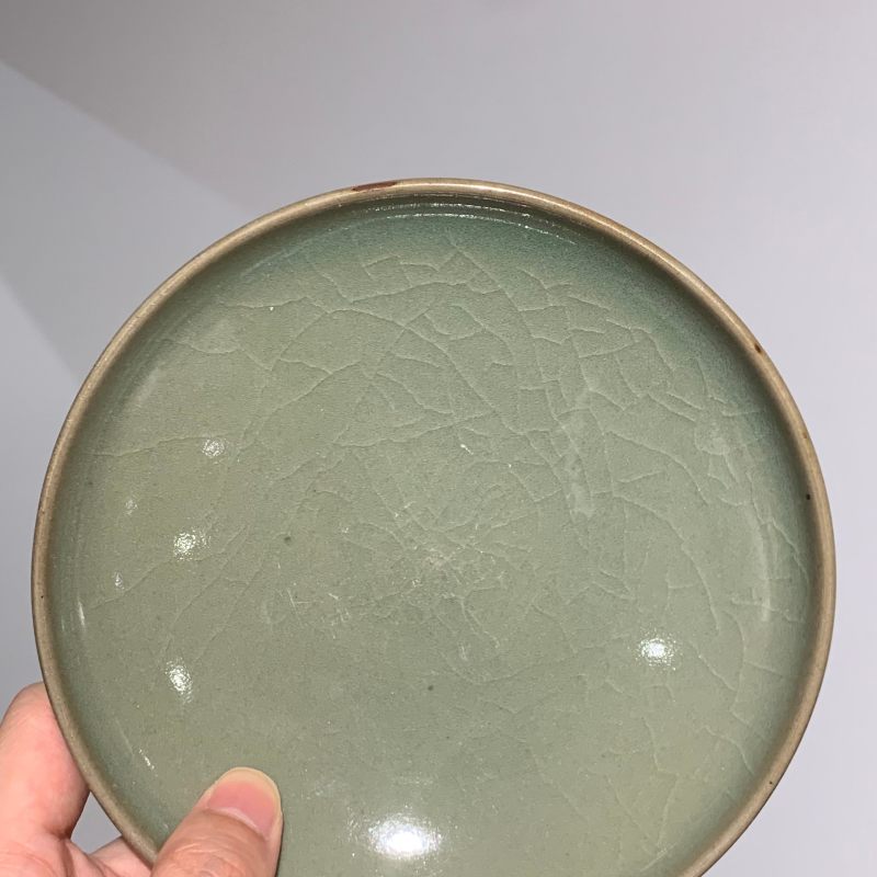 明代 河南青瓷盘 - 图10
