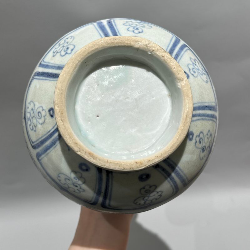 元代 青花凤纹玉壶春瓶 - 图8