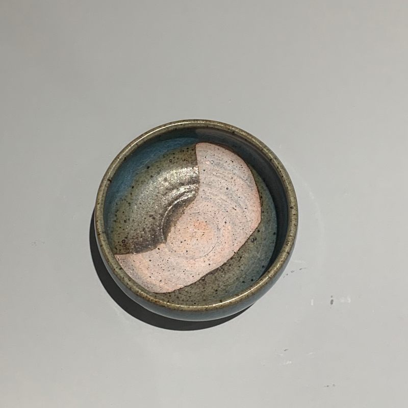 明代 钧窑天蓝釉罗汉杯 - 图3