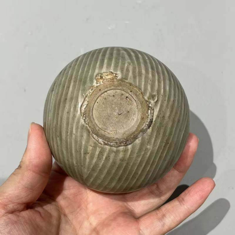 明代 青釉柳斗钵 - 图9