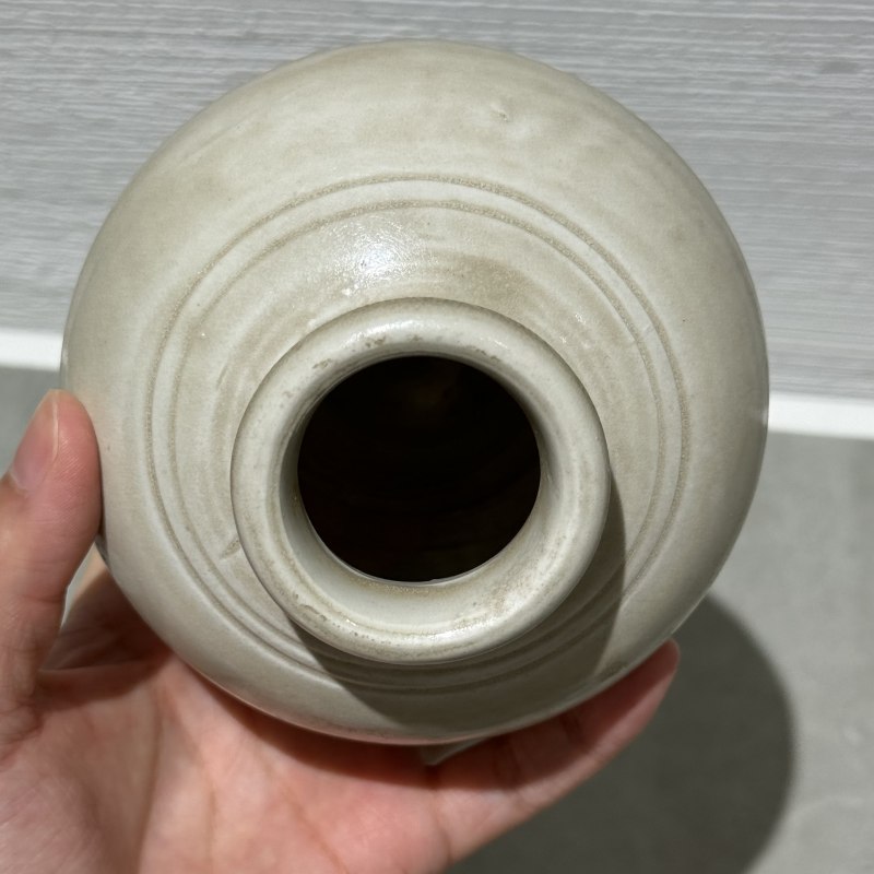 明代 白釉嘟噜瓶 - 图5