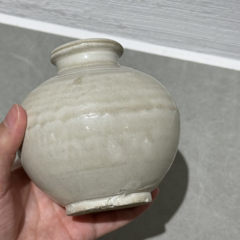 明代 白釉嘟噜瓶 - 图6