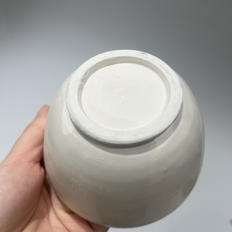 明代 白釉深腹钵 - 图6