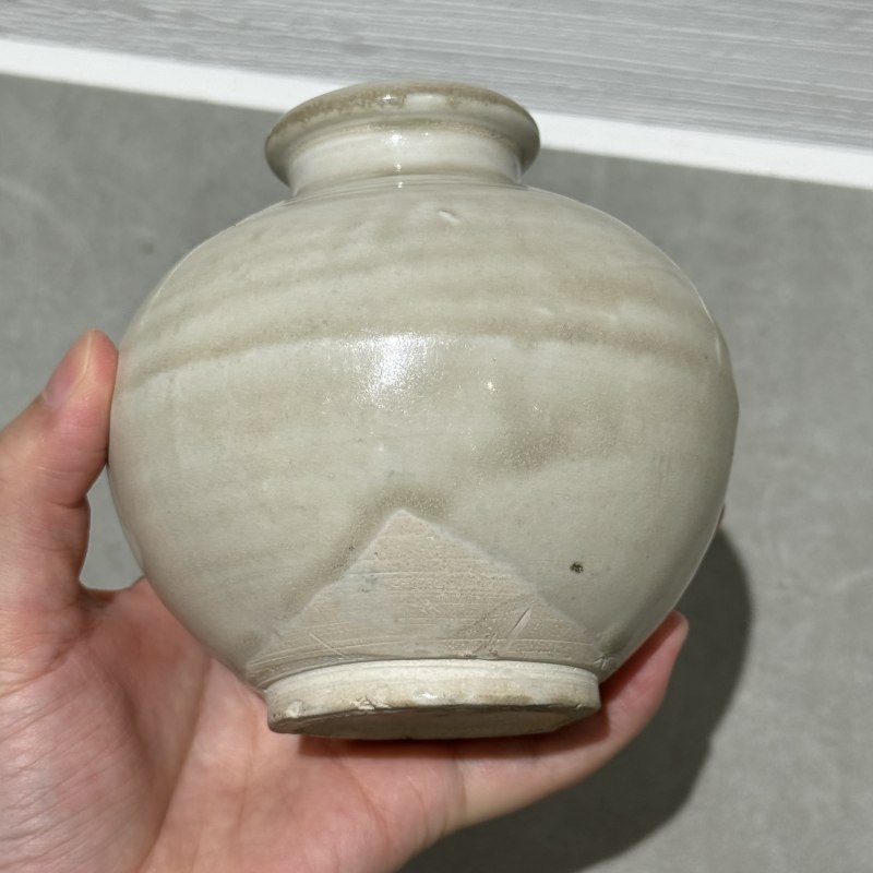 明代 白釉嘟噜瓶 - 图8