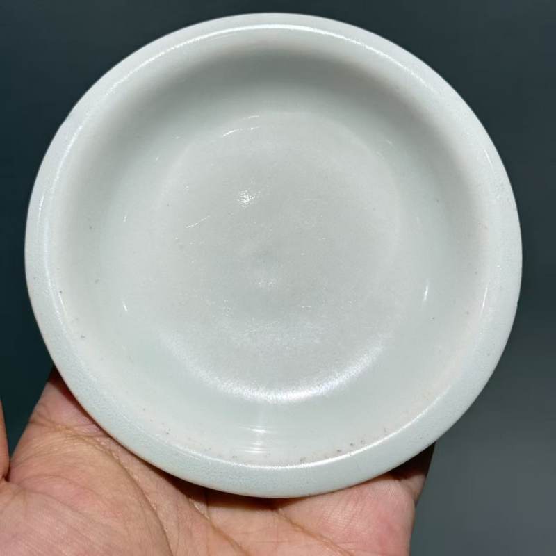 明代 青白釉执壶、四组杯托一套 - 图14