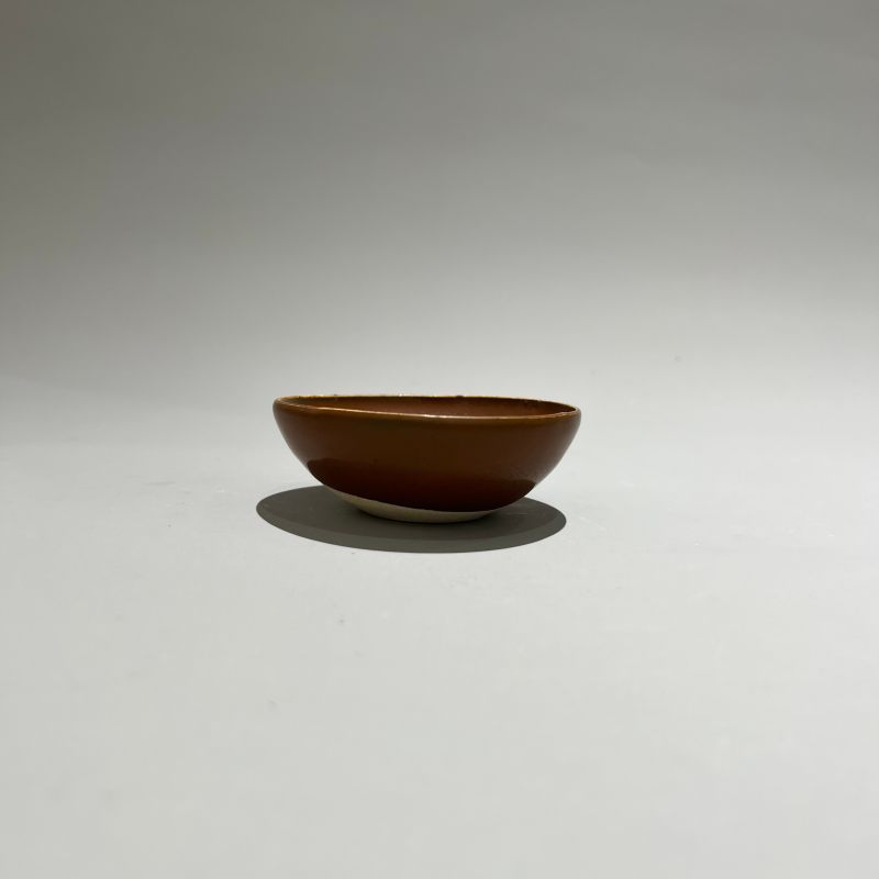 明代 柿红釉小盏 - 图3