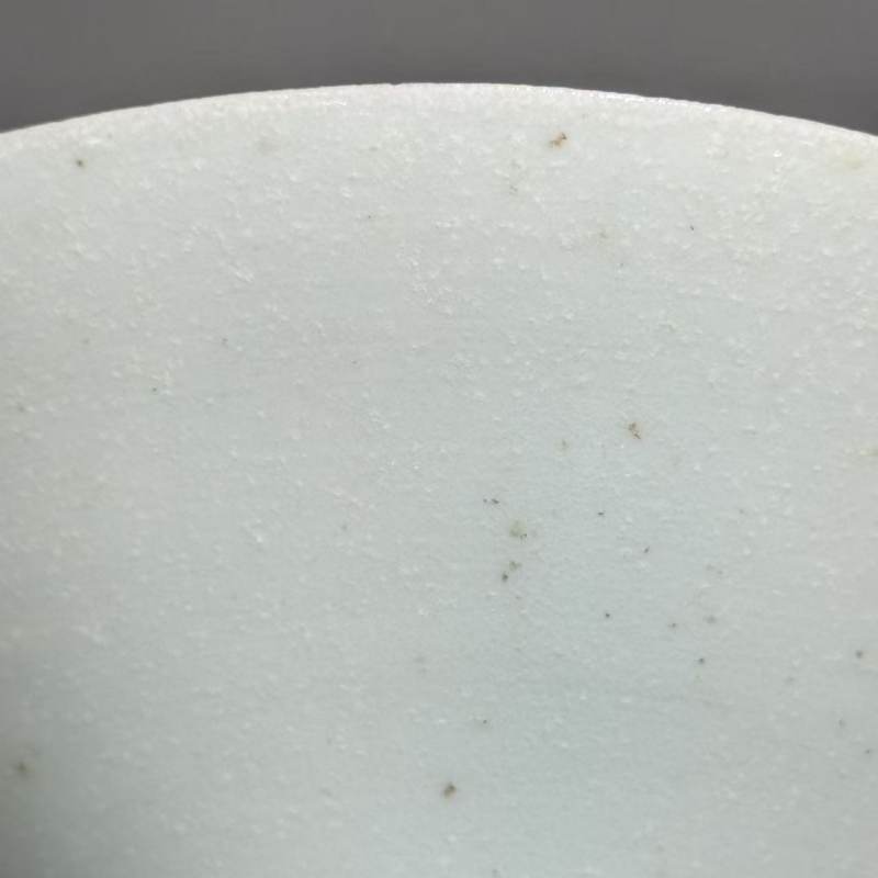 明代 青白釉针挑工斗笠盏 - 图9